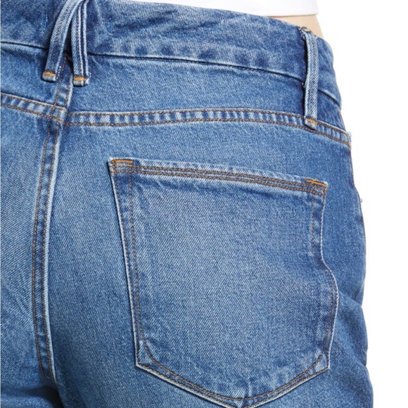 Good American Good Classic Skinnyish Fit High Rise Womens 15 Inseam 28 NWT New - Picture 8 of 10